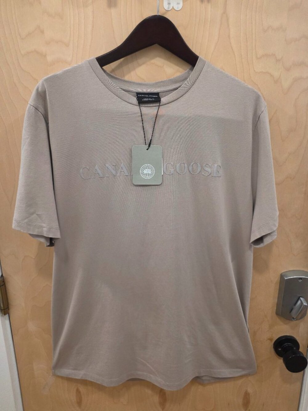 Canada Goose Emerson T-Shirt - Men’s XL - Tan - New With Tags